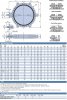 Габаритные чертежи поворотных заслонок для газов